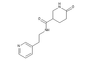 6-keto-N-[2-(3-pyridyl)ethyl]nipecotamide