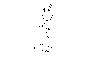 N-[2-(6,7-dihydro-5H-pyrrolo[2,1-c][1,2,4]triazol-3-yl)ethyl]-6-keto-nipecotamide