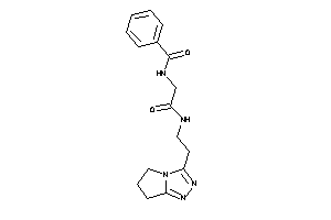 N-[2-[2-(6,7-dihydro-5H-pyrrolo[2,1-c][1,2,4]triazol-3-yl)ethylamino]-2-keto-ethyl]benzamide