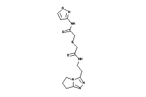 N-[2-(6,7-dihydro-5H-pyrrolo[2,1-c][1,2,4]triazol-3-yl)ethyl]-2-[[2-(isoxazol-3-ylamino)-2-keto-ethyl]thio]acetamide