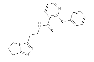 N-[2-(6,7-dihydro-5H-pyrrolo[2,1-c][1,2,4]triazol-3-yl)ethyl]-2-phenoxy-nicotinamide