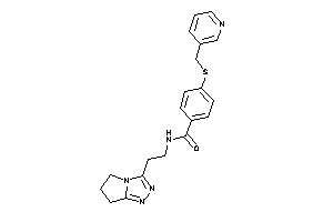 N-[2-(6,7-dihydro-5H-pyrrolo[2,1-c][1,2,4]triazol-3-yl)ethyl]-4-(3-pyridylmethylthio)benzamide