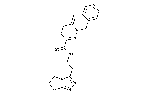 1-benzyl-N-[2-(6,7-dihydro-5H-pyrrolo[2,1-c][1,2,4]triazol-3-yl)ethyl]-6-keto-4,5-dihydropyridazine-3-carboxamide