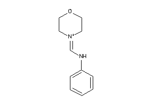Morpholin-4-ium-4-ylidenemethyl(phenyl)amine