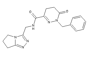 1-benzyl-N-(6,7-dihydro-5H-pyrrolo[2,1-c][1,2,4]triazol-3-ylmethyl)-6-keto-4,5-dihydropyridazine-3-carboxamide