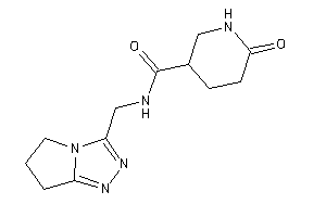 N-(6,7-dihydro-5H-pyrrolo[2,1-c][1,2,4]triazol-3-ylmethyl)-6-keto-nipecotamide