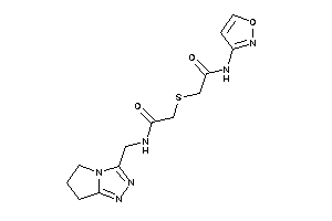 N-(6,7-dihydro-5H-pyrrolo[2,1-c][1,2,4]triazol-3-ylmethyl)-2-[[2-(isoxazol-3-ylamino)-2-keto-ethyl]thio]acetamide