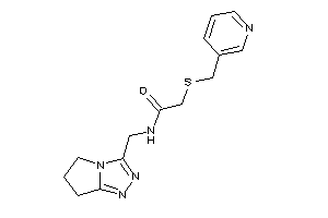 N-(6,7-dihydro-5H-pyrrolo[2,1-c][1,2,4]triazol-3-ylmethyl)-2-(3-pyridylmethylthio)acetamide