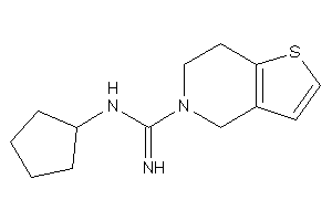 N-cyclopentyl-6,7-dihydro-4H-thieno[3,2-c]pyridine-5-carboxamidine