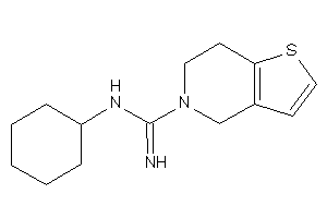 N-cyclohexyl-6,7-dihydro-4H-thieno[3,2-c]pyridine-5-carboxamidine