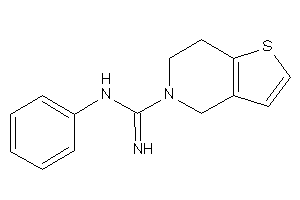 N-phenyl-6,7-dihydro-4H-thieno[3,2-c]pyridine-5-carboxamidine