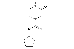 N-cyclopentyl-3-keto-piperazine-1-carboxamidine