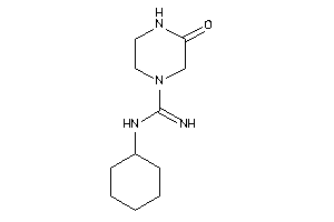 N-cyclohexyl-3-keto-piperazine-1-carboxamidine