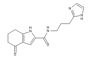 N-[3-(1H-imidazol-2-yl)propyl]-4-keto-1,5,6,7-tetrahydroindole-2-carboxamide