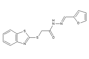 2-(1,3-benzothiazol-2-ylthio)-N-(2-furfurylideneamino)acetamide