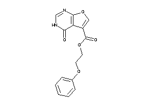 4-keto-3H-furo[2,3-d]pyrimidine-5-carboxylic Acid 2-phenoxyethyl Ester