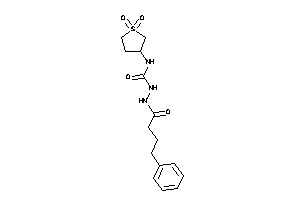 1-(1,1-diketothiolan-3-yl)-3-(4-phenylbutanoylamino)urea