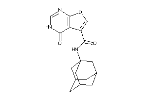 N-(1-adamantyl)-4-keto-3H-furo[2,3-d]pyrimidine-5-carboxamide