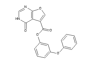 4-keto-3H-furo[2,3-d]pyrimidine-5-carboxylic Acid (3-phenoxyphenyl) Ester