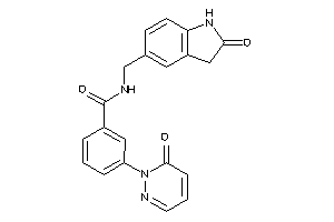 N-[(2-ketoindolin-5-yl)methyl]-3-(6-ketopyridazin-1-yl)benzamide