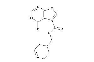 4-keto-3H-furo[2,3-d]pyrimidine-5-carboxylic Acid Cyclohex-3-en-1-ylmethyl Ester