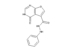 4-keto-N'-phenyl-3H-furo[2,3-d]pyrimidine-5-carbohydrazide