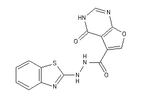 N'-(1,3-benzothiazol-2-yl)-4-keto-3H-furo[2,3-d]pyrimidine-5-carbohydrazide