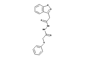 N'-(2-indoxazen-3-ylacetyl)-2-phenoxy-acetohydrazide