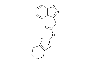 2-indoxazen-3-yl-N-(4,5,6,7-tetrahydrobenzothiophen-2-yl)acetamide