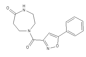 1-(5-phenylisoxazole-3-carbonyl)-1,4-diazepan-5-one