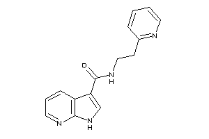 N-[2-(2-pyridyl)ethyl]-1H-pyrrolo[2,3-b]pyridine-3-carboxamide