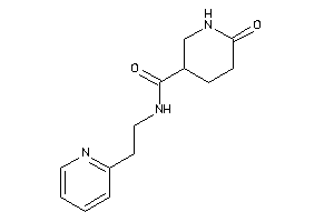 6-keto-N-[2-(2-pyridyl)ethyl]nipecotamide