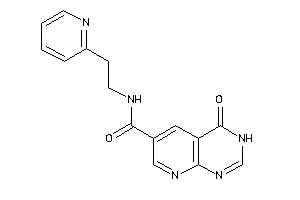 4-keto-N-[2-(2-pyridyl)ethyl]-3H-pyrido[2,3-d]pyrimidine-6-carboxamide