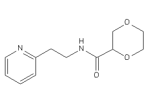 Image of N-[2-(2-pyridyl)ethyl]-1,4-dioxane-2-carboxamide