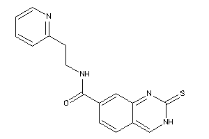 N-[2-(2-pyridyl)ethyl]-2-thioxo-3H-quinazoline-7-carboxamide