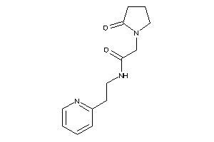 2-(2-ketopyrrolidino)-N-[2-(2-pyridyl)ethyl]acetamide