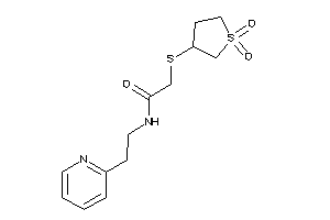 2-[(1,1-diketothiolan-3-yl)thio]-N-[2-(2-pyridyl)ethyl]acetamide