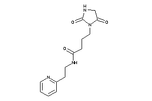 4-(2,5-diketoimidazolidin-1-yl)-N-[2-(2-pyridyl)ethyl]butyramide