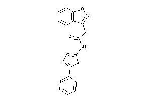 2-indoxazen-3-yl-N-(5-phenyl-2-thienyl)acetamide