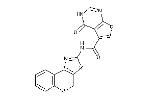 N-(4H-chromeno[4,3-d]thiazol-2-yl)-4-keto-3H-furo[2,3-d]pyrimidine-5-carboxamide