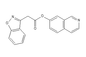 2-indoxazen-3-ylacetic Acid 7-isoquinolyl Ester