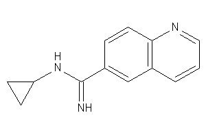 N-cyclopropylquinoline-6-carboxamidine