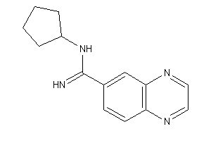 N-cyclopentylquinoxaline-6-carboxamidine