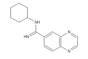 N-cyclohexylquinoxaline-6-carboxamidine