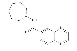 N-cycloheptylquinoxaline-6-carboxamidine