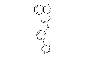 2-indoxazen-3-ylacetic Acid [3-(tetrazol-1-yl)phenyl] Ester