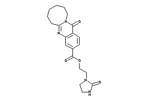 Image of 13-keto-6,7,8,9,10,11-hexahydroazocino[2,1-b]quinazoline-3-carboxylic Acid 2-(2-ketoimidazolidin-1-yl)ethyl Ester