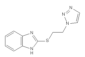 2-[2-(triazol-1-yl)ethylthio]-1H-benzimidazole