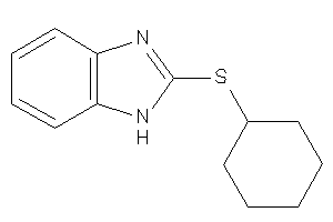 2-(cyclohexylthio)-1H-benzimidazole