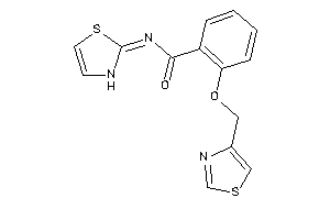 N-(4-thiazolin-2-ylidene)-2-(thiazol-4-ylmethoxy)benzamide